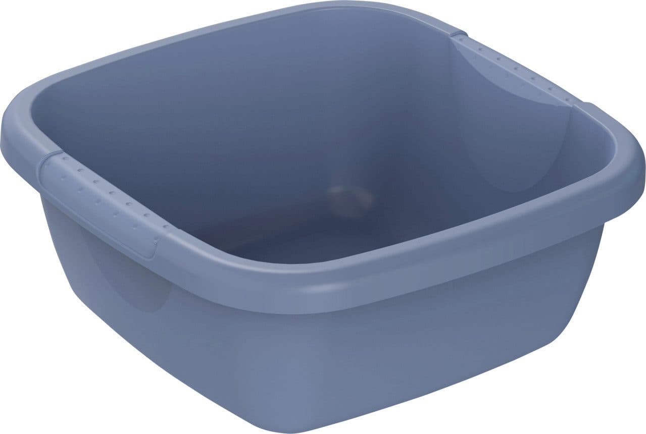 ROTHO Waschschüssel Becken Daily eckig 8 L Blau