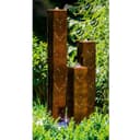KÖHKO® Gartenbrunnen Brasilien Cortenstahl mit LED-Beleuchtung Bild 2
