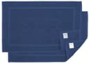 BANANALU Duschvorleger 50x70 cm Baumwolle Dunkel Blau 2-Stück Bild 2