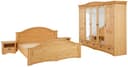 OTTO home Schlafzimmer-Set Konrad 4-tlg. Kiefer Landhausstil Bild 2