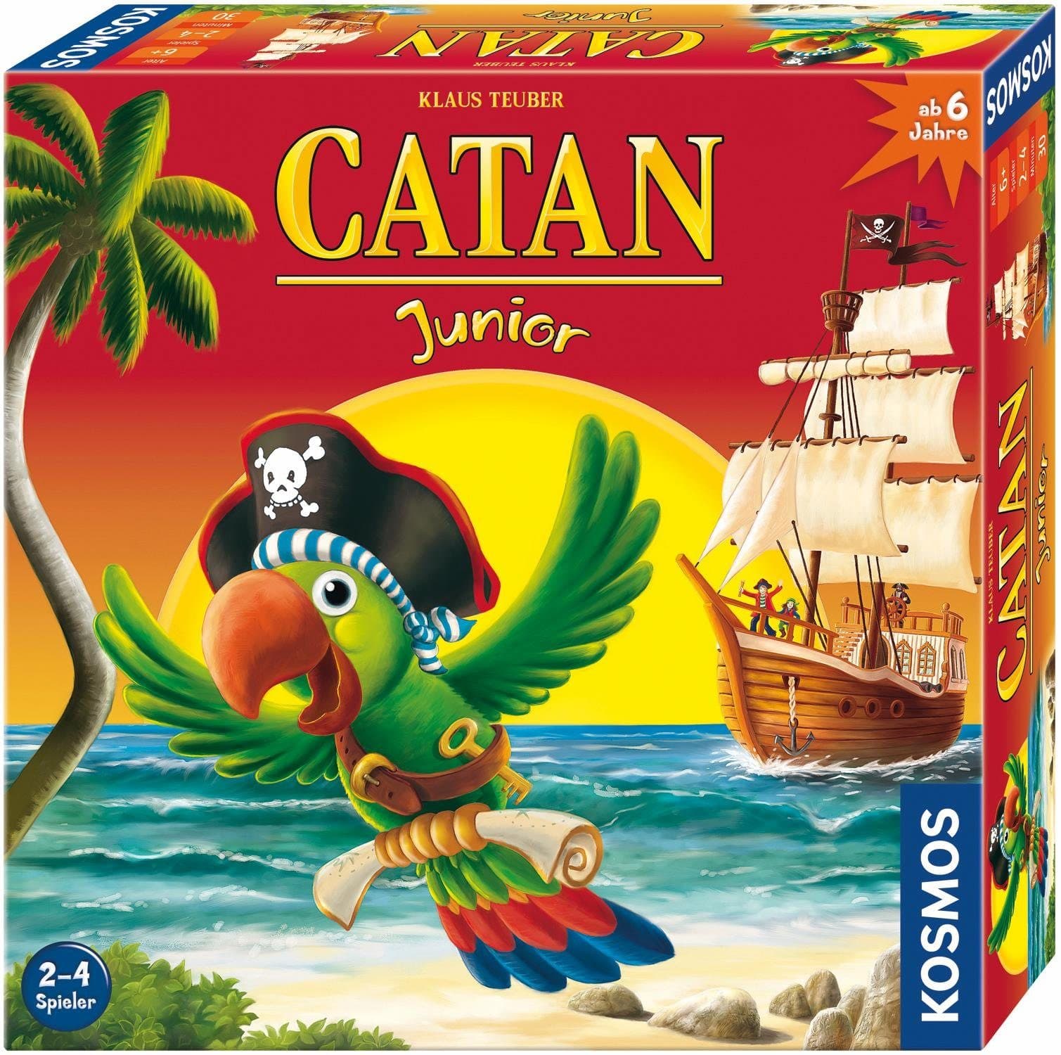 Kosmos Catan Junior Brettspiel Bunt Strategiespiel für Kids - Bild 2