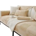 Minicloss Sofaschoner Schlichtes, modernes Sofabezugs, dickes Sofahussen, rutschfest Bild 2