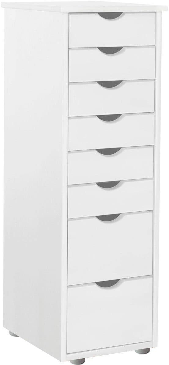 Kommode OTTO HOME Gava Weiß 8 Schubladen Massivholz - Bild 2
