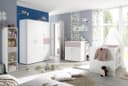 Storado Babyzimmer Komplettset Sienna 7-tlg. Weiß Matt Flieder Bild 2