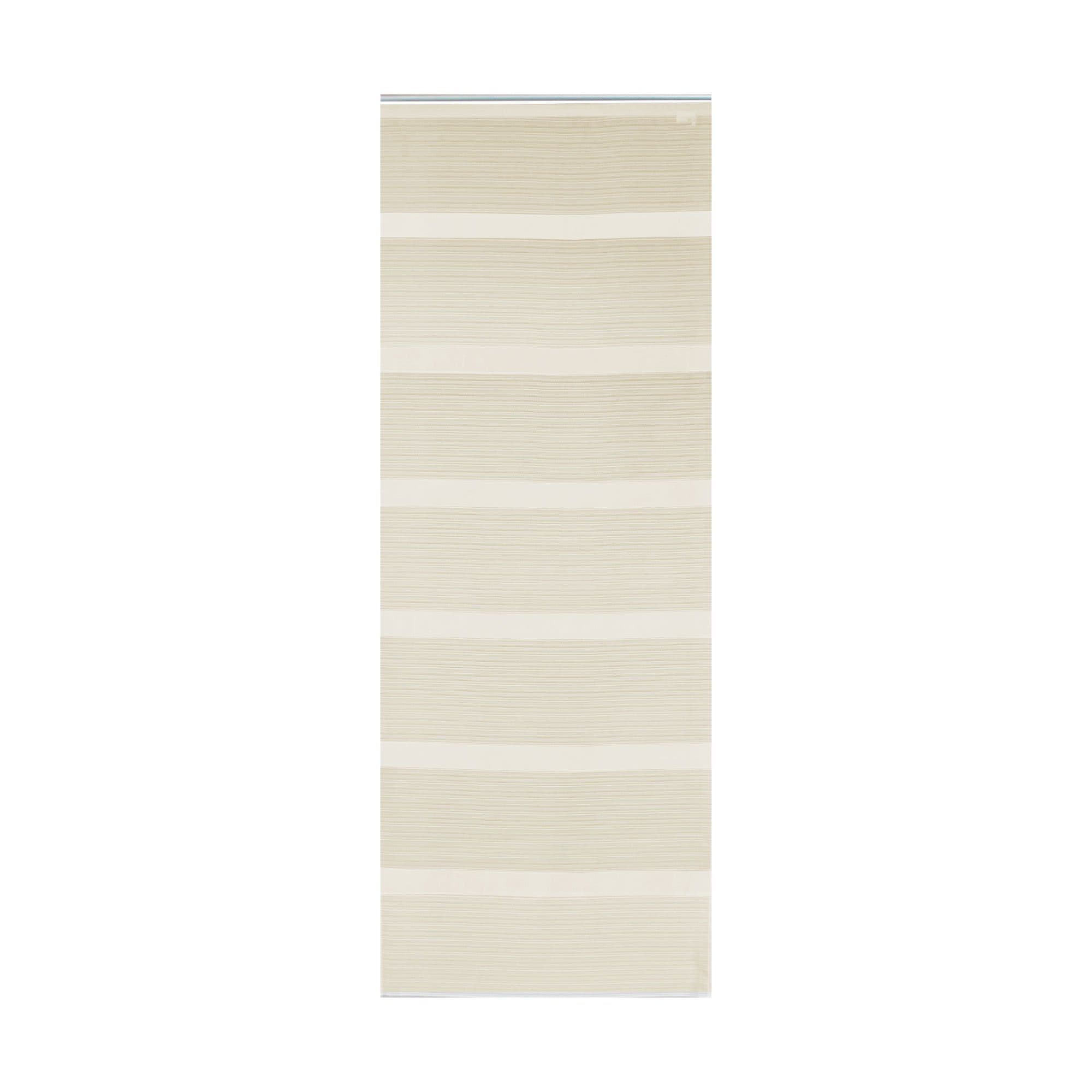 Haus und Deko Schiebegardine Beige Gestreift Polyester - Bild 2