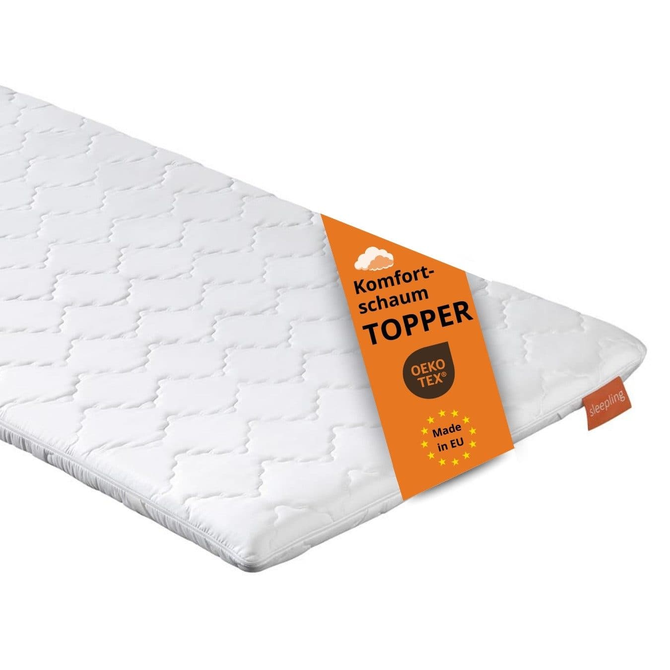 sleepling Topper Komfortschaum Orthopädische Matratzenauflage 6 cm - Bild 2