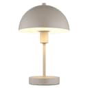 GLOBO LIGHTING Schreibtischlampe Sandfarben Pilzform Bild 2