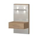 OTTO HOME Nachtkonsole Gala Beige Hochglänzend mit LED Bild 2