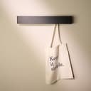 Designfabrik Hamburg Garderobenleiste Wandgarderobe Metall Schwarz Matt Bild 2