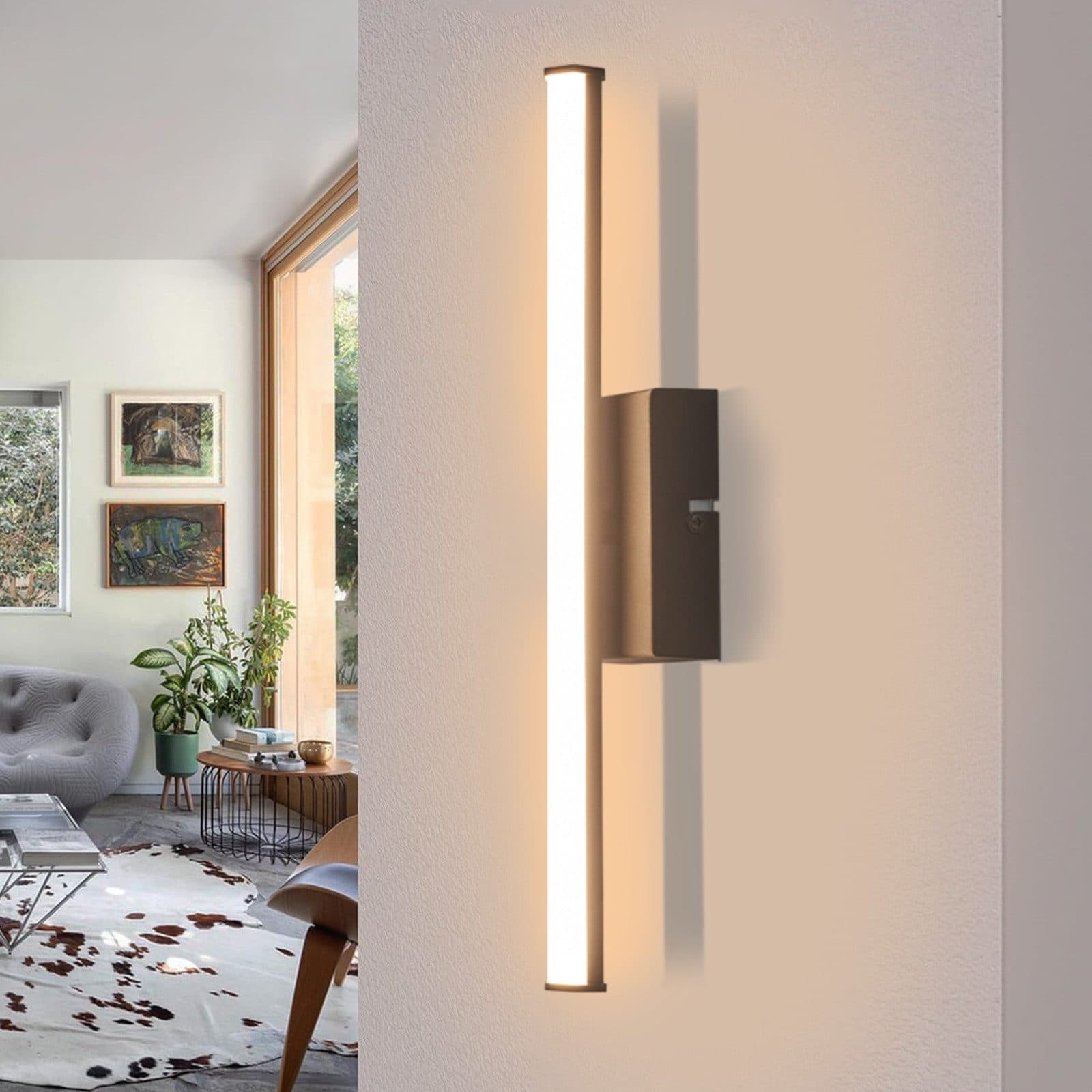 Nettlife LED Wandleuchte Modern 6W 3000K Warmweiß - Bild 2