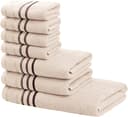 OTTO HOME Handtuch Set Niki 7-tlg. Creme Walkfrottee Bild 2