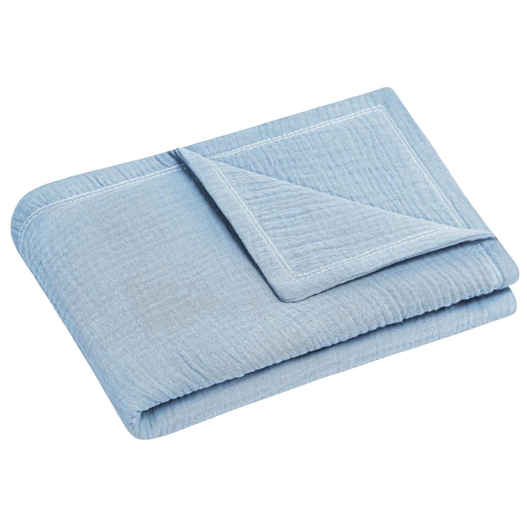 Julius Zöllner Babydecke Musselin Denim Kuscheldecke - Bild 2