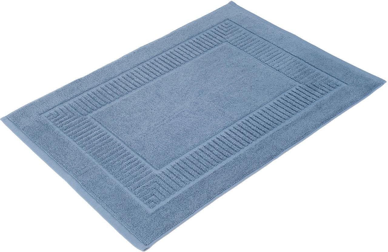 Götzze Badematte BIO Frottier Blau 50x70cm mit Bordüre - Bild 2
