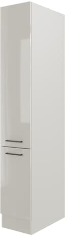 FLEX-WELL Apothekerschrank Lund Grau Glänzend Bild 2