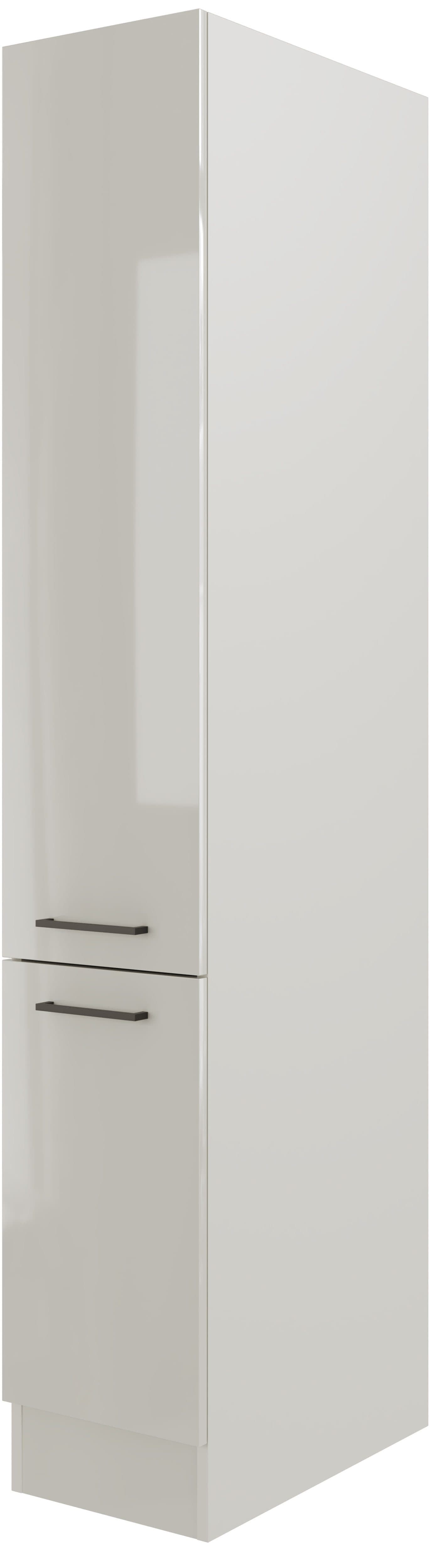 FLEX-WELL Apothekerschrank Lund Grau Glänzend - Bild 2