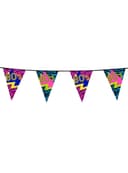 Boland 80s Wimpelkette Partydeko 6m Bunt Retro Bild 2