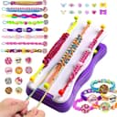 Mutig Bastel-Armband Loom Bänder Set Bunt DIY Gummibänder mit Perlen Bild 2