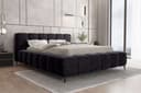 99rooms Polsterbett Cozy Schwarz mit Bettkasten und Lattenrost Bild 2