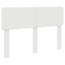 vidaXL Bett Kopfteil Weiß Holzwerkstoff Modern Bild 2