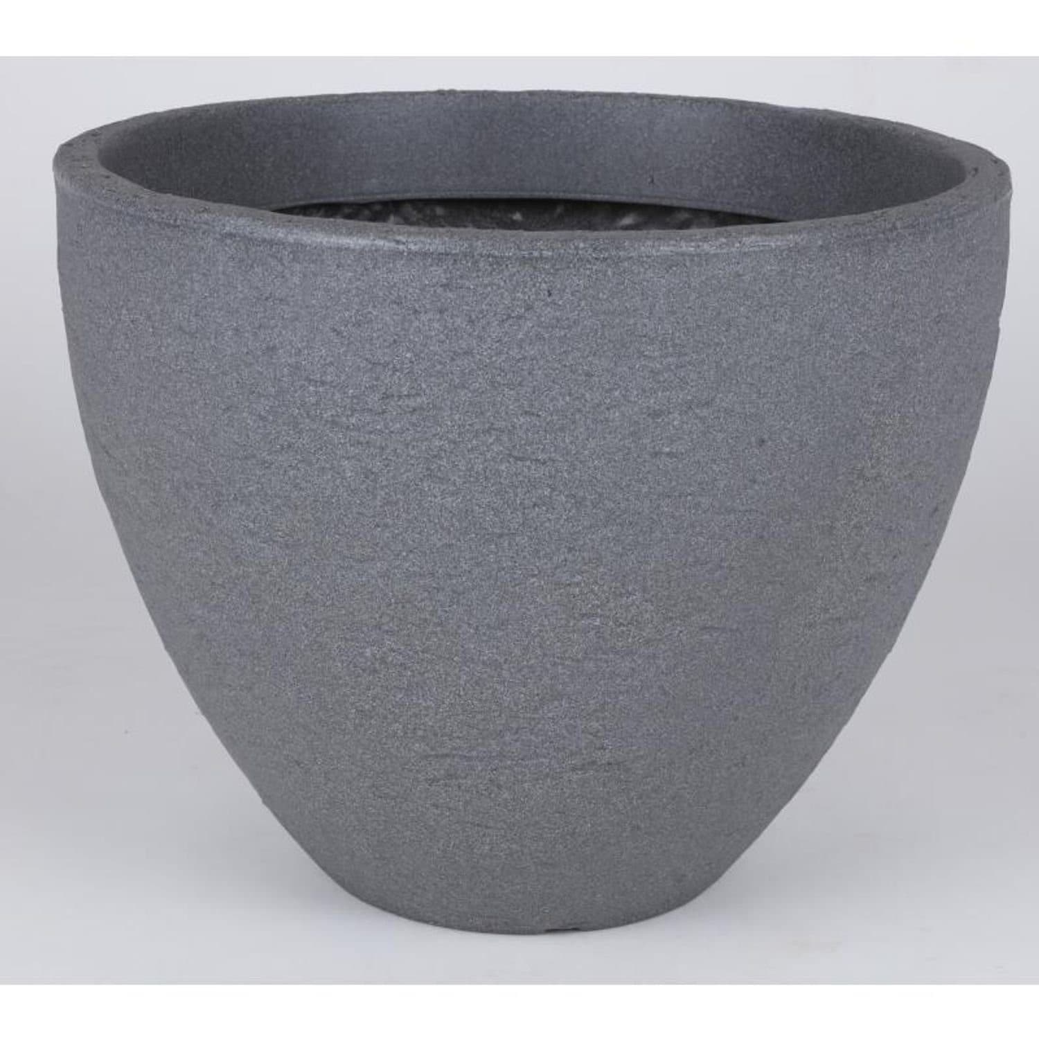 Jelenia Plast Pflanzkübel "Stone" 78cm, H 57cm grau Übertopf