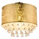 GLOBO LIGHTING LED Deckenleuchte Kristall Esszimmer Warmweiß Bild 2