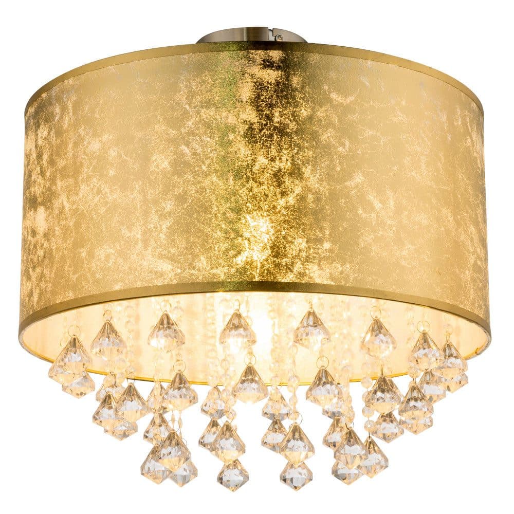 GLOBO LIGHTING LED Deckenleuchte Kristall Esszimmer Warmweiß - Bild 2