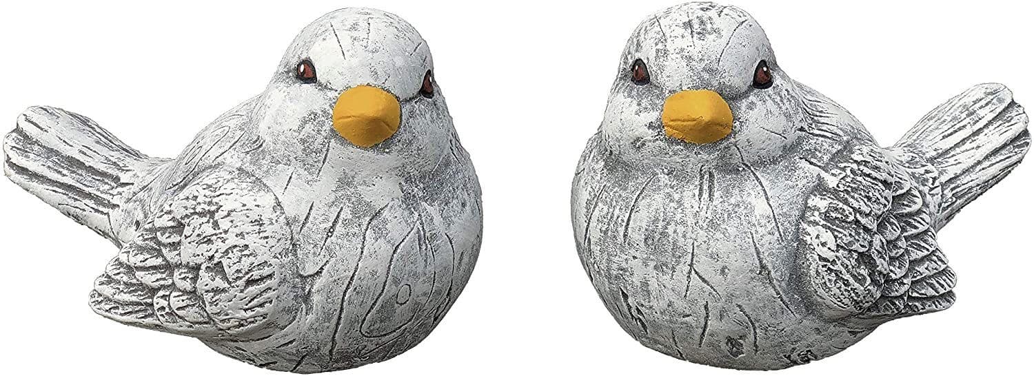 Stone and Style Gartenfigur 2er Set Vögel groß - Bild 2