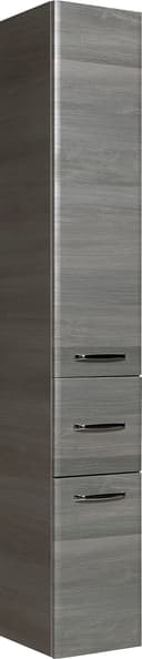 Hochschrank SAPHIR Quickset Badschrank Grau mit Türdämpfer Bild 2