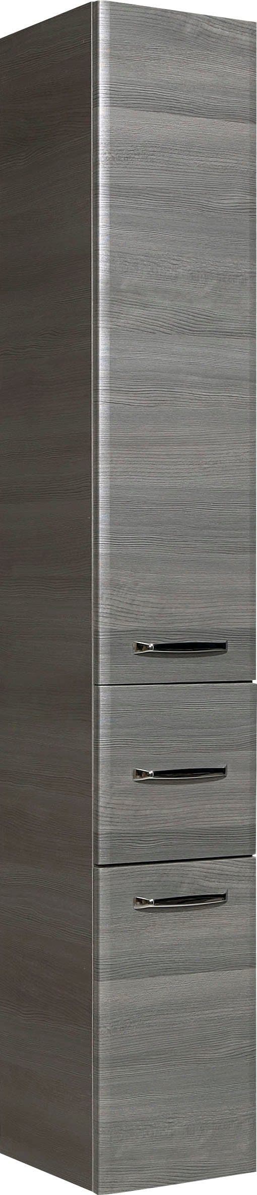 Hochschrank SAPHIR Quickset Badschrank Grau mit Türdämpfer - Bild 2