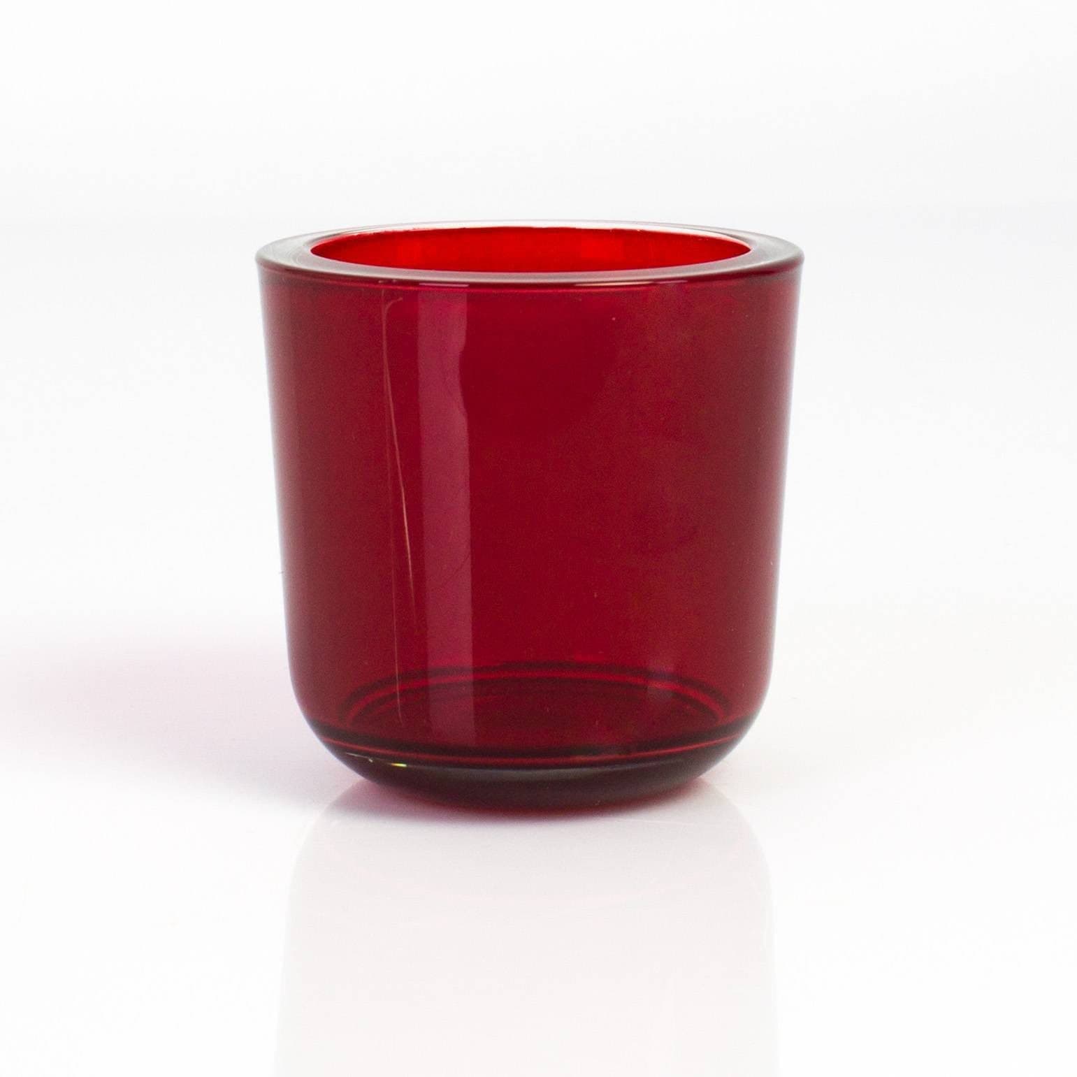 INNA-Glas Kerzenhalter Kleines Teelichtglas Rot - Bild 2
