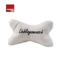 POWER INN Nackenkissen Leseknochen Beige "Lieblingsmensch" Baumwolle Bild 2