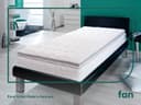 f.a.n. Premium Kaltschaum-Topper XXL Soft Plus Weiß 7-Zonen Bild 2