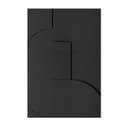 TPFLiving Leinwandbild XXL 70x100cm Schwarz Grau Braun Beige Nordic Art Bild 2
