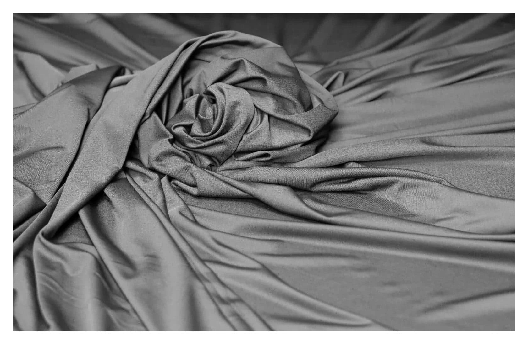 Jirex Trading Company Stretch Hussenstoff Dunkelgrau 160cm