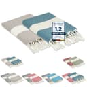 furora HOLIDAY Strandtuch 100x200 cm Baumwolle Bild 2