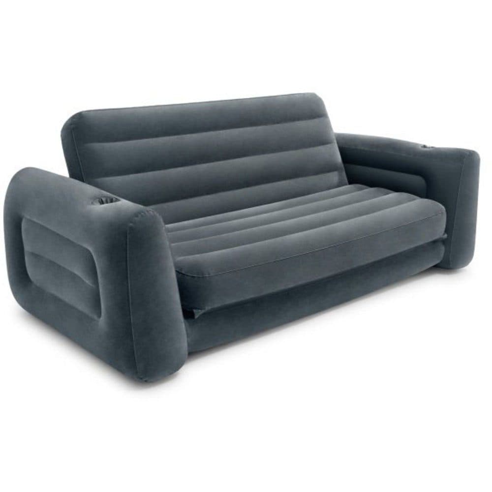 INTEX Pull Out Sofa Grau Luftsofa mit Bettfunktion - Bild 2