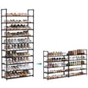 SONGMICS Schuhregal Schuhschrank 20 Paar Metallgestell Bild 2