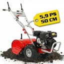 Hecht Benzinmotorhacke 750 Gartenfräse 50 cm Arbeitsbreite Stahlgehäuse Bild 2
