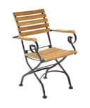 LC Garden Wimbledon Armlehnstuhl Teak Outdoor Gartenstuhl Bild 2
