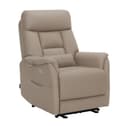 MCombo Elektrischer Relaxsessel 7063 Beigebraun mit Massagefunktion Bild 2