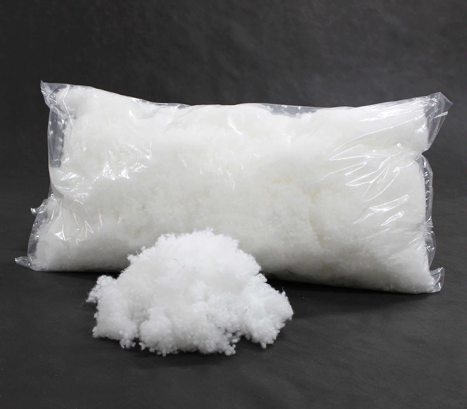 fränkische Schlaf-Manufaktur Kissenfüllung 1kg Silikonisierte Faserbällchen