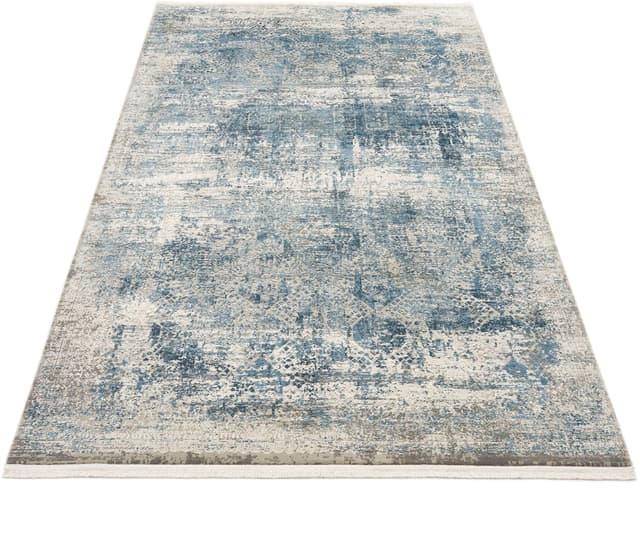 Musterring Teppich APOLLO Grau/Blau Deluxe Collection