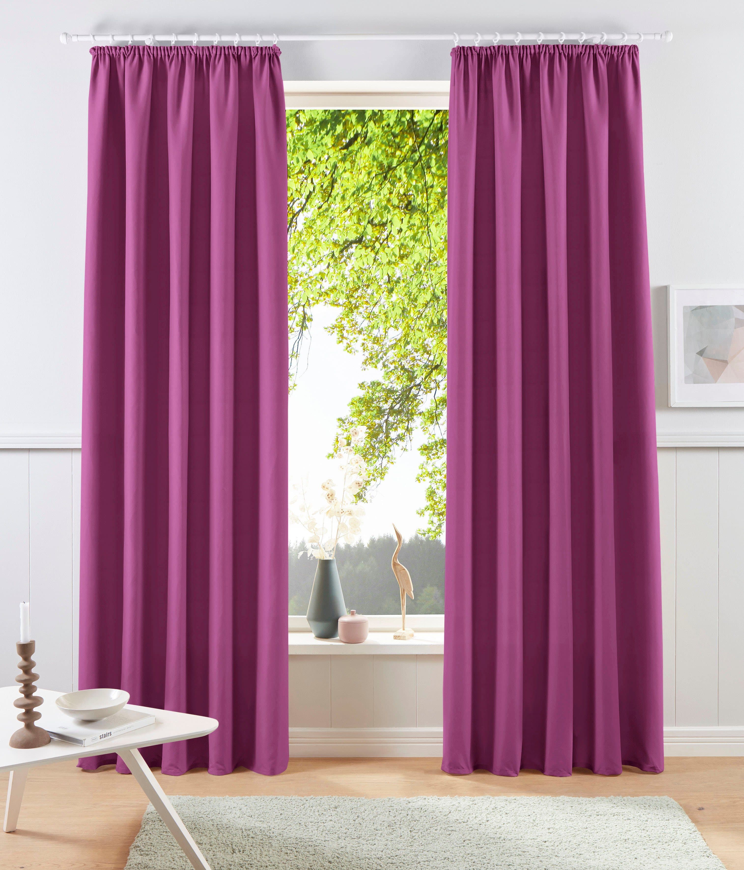 OTTO HOME Vorhang Raja 2er Set Lila Modern - Bild 2