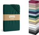 Spannbettlaken OTTO HOME Jersey Dunkelgrün Bild 2