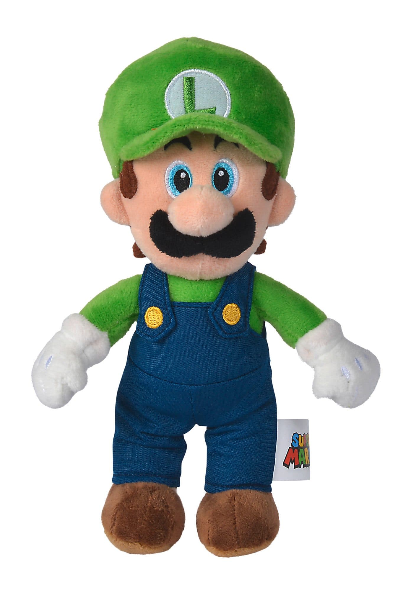 Super Mario Kuscheltier Luigi Plüsch 20 cm Grün