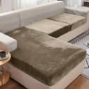 Sunicol Stretch Samt Sofa Kissenbezug 1-4 Sitze Polyester Bild 2
