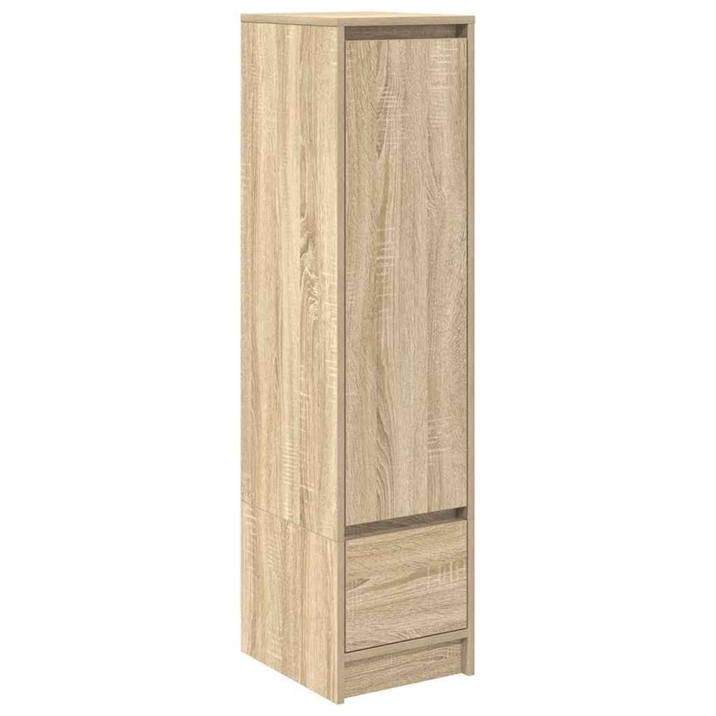 vidaXL Highboard Sonoma-Eiche Holzwerkstoff mit Tür und Schublade - Bild 2