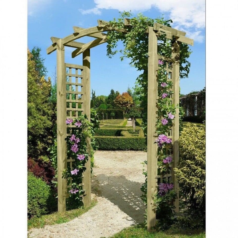 Gartenpirat Pergola Torbogen Holzbogen Rankgitter - Bild 2
