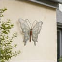HTI-Living Wanddekoobjekt Metall Wanddekoration Schmetterling Bild 2