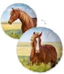 Herding Young Collection Dekokissen Pferd Bunt Rund Bild 2